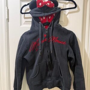 Disney Minnie Mouse Women’s Black Hoodie